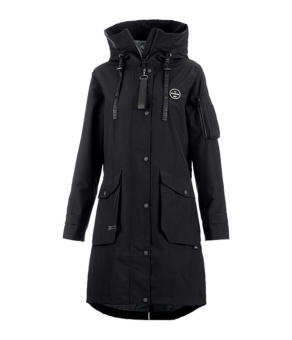 Parka da equitazione funzionale con cappuccio Emily