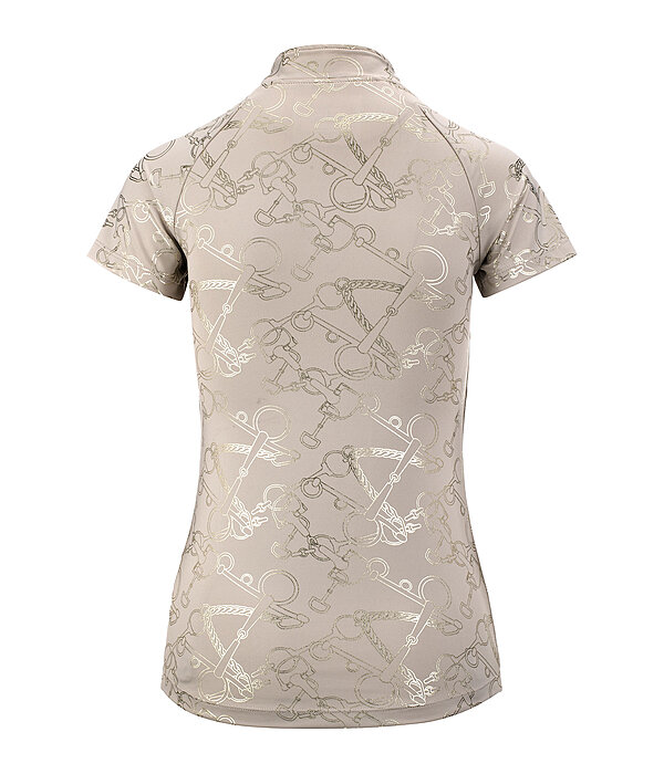T-shirt funzionale con zip Livia
