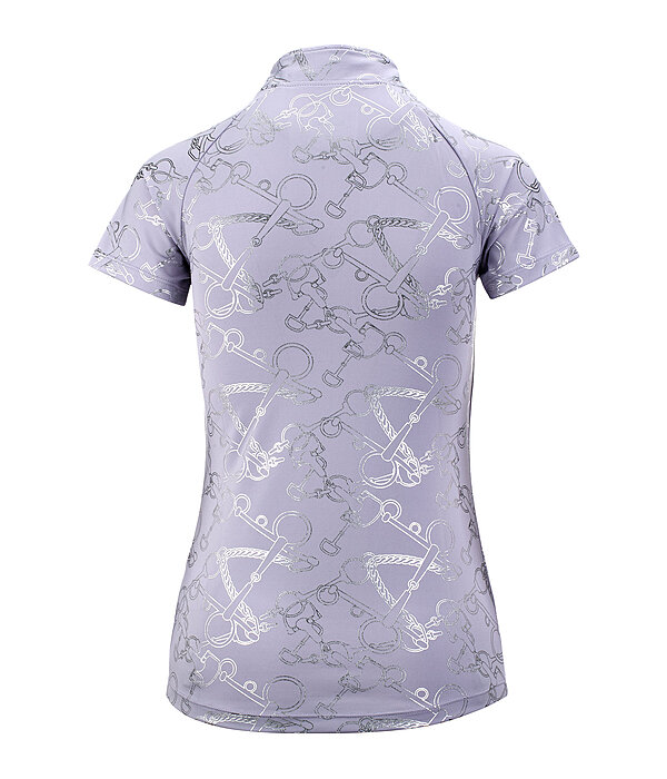 T-shirt funzionale con zip Livia