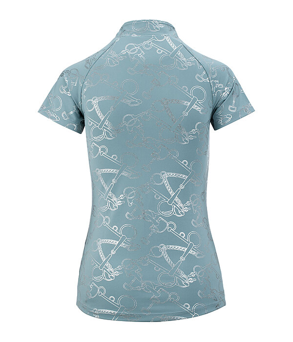 T-shirt funzionale con zip Livia