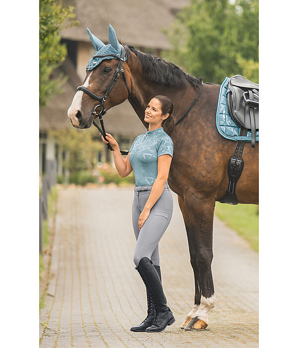 T-shirt funzionale con zip Livia