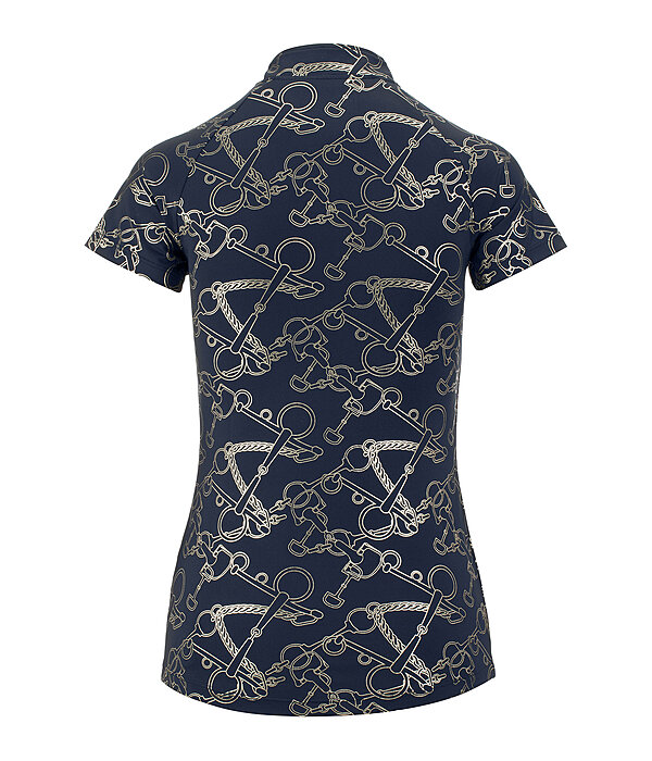 T-shirt funzionale con zip Livia