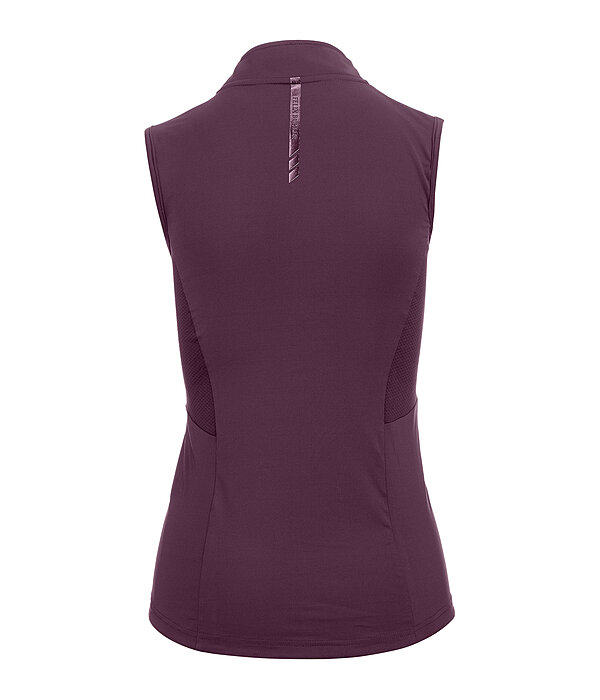 Maglia funzionale con zip Lana