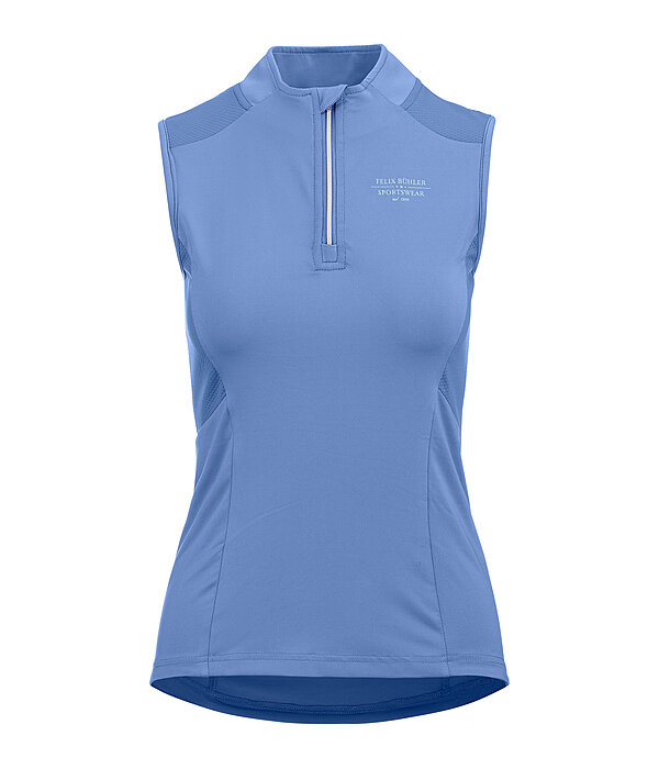 Maglia funzionale con zip Lana