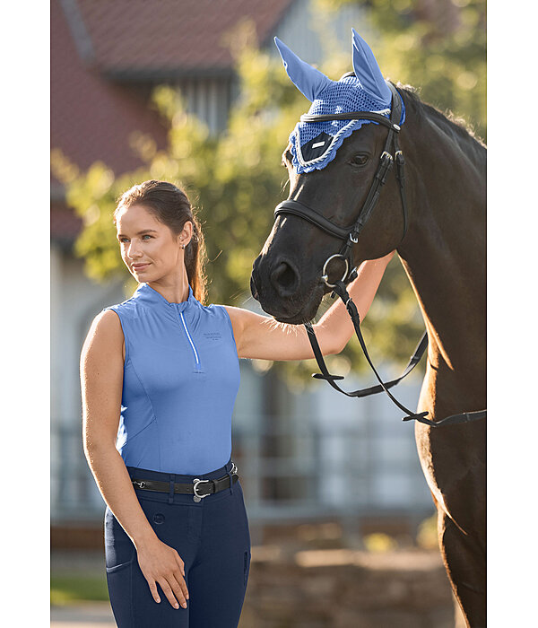Maglia funzionale con zip Lana