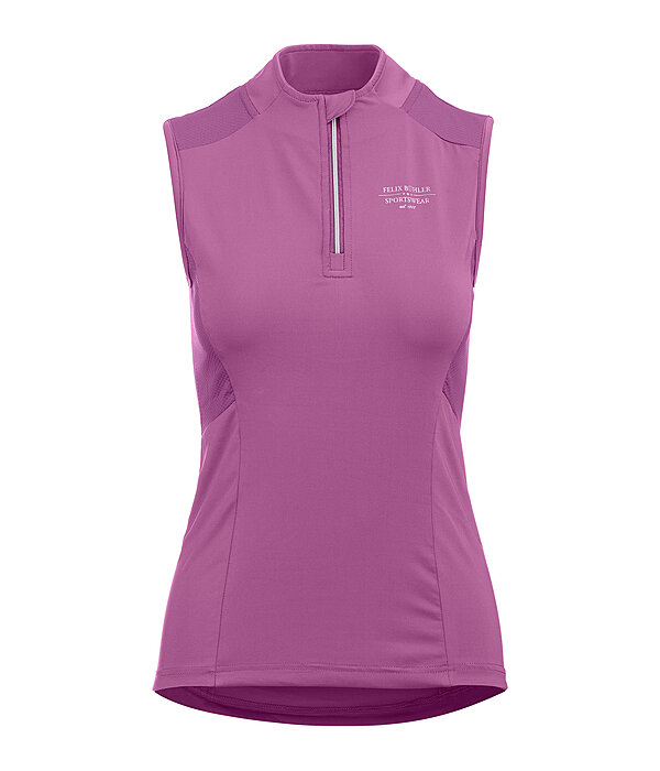 Maglia funzionale con zip Lana