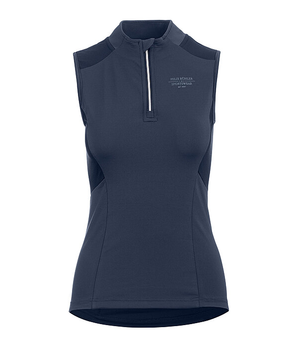 Maglia funzionale con zip Lana