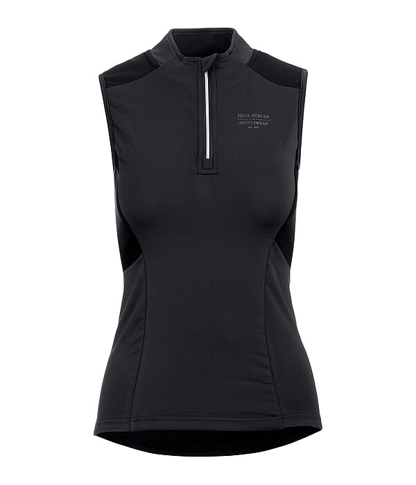 Maglia funzionale con zip Lana