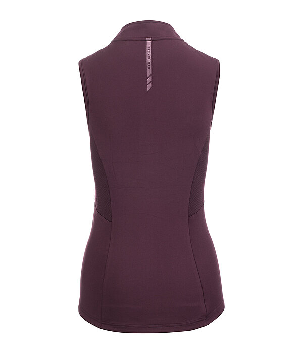 Maglia funzionale con zip Lana