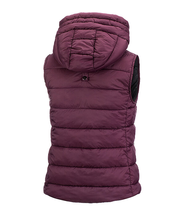 Gilet trapuntato con cappuccio Mila