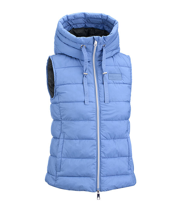Gilet trapuntato con cappuccio Mila