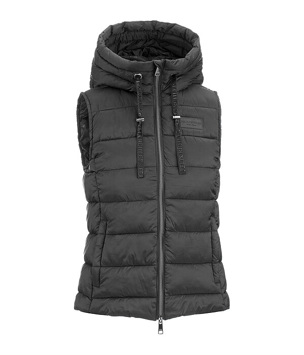 Gilet trapuntato con cappuccio Mila