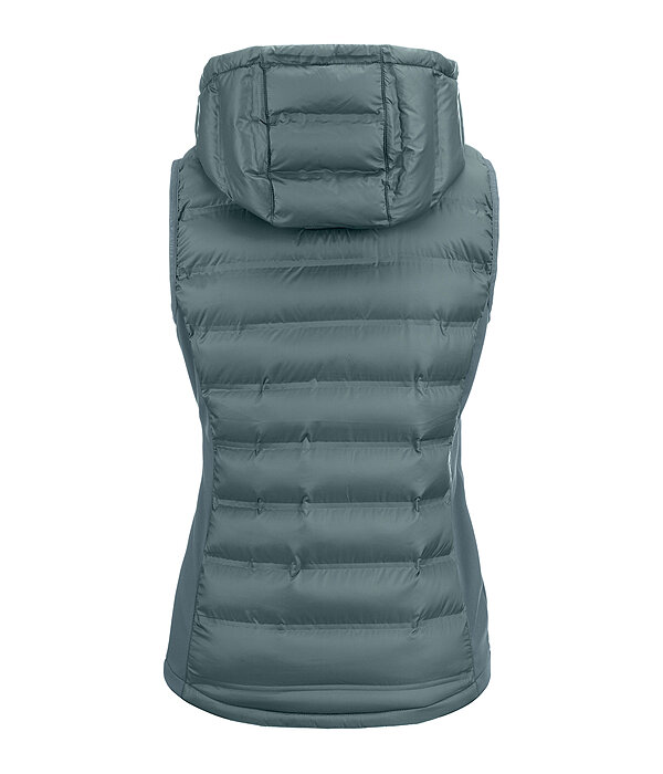 Gilet combinato con cappuccio Lilou