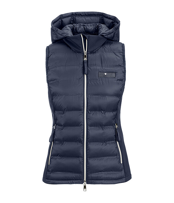 Gilet combinato con cappuccio Lilou