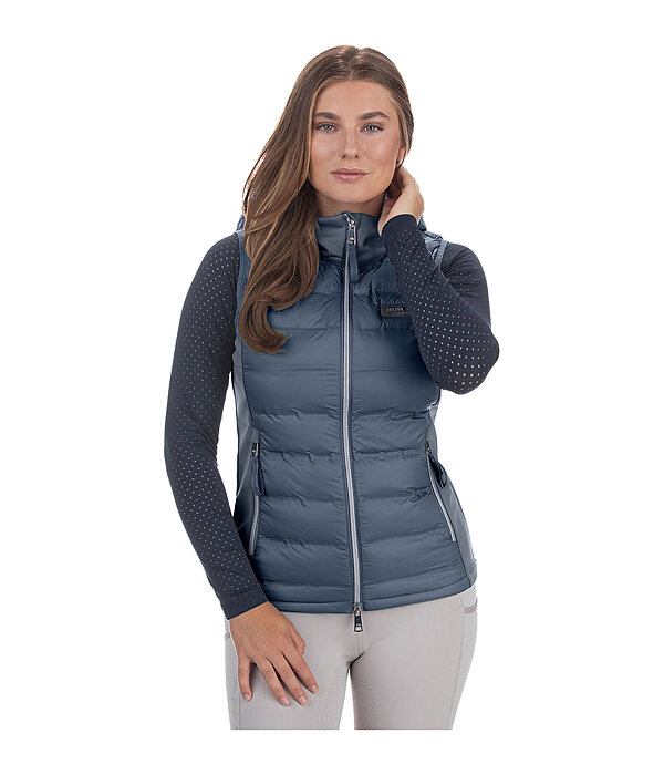 Gilet combinato con cappuccio Lilou