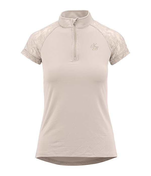 T-shirt funzionale con zip Christine