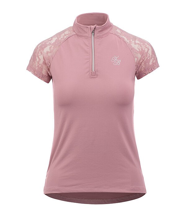 T-shirt funzionale con zip Christine