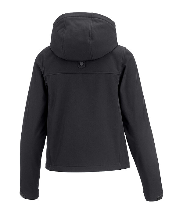 Giacca cropped softshell con cappuccio Hanne