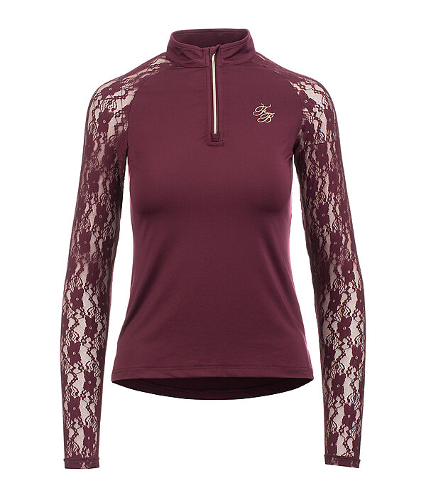 Maglia funzionale a maniche lunghe con zip Sanne