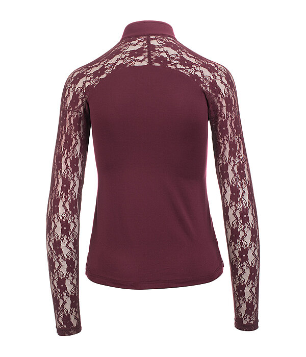 Maglia funzionale a maniche lunghe con zip Sanne