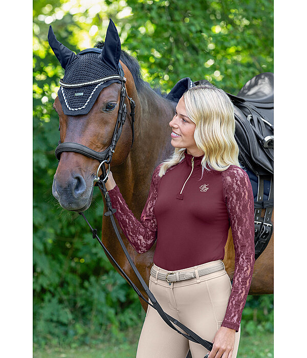 Maglia funzionale a maniche lunghe con zip Sanne