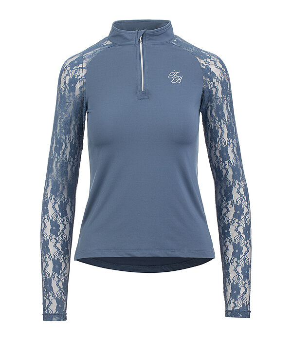 Maglia funzionale a maniche lunghe con zip Sanne