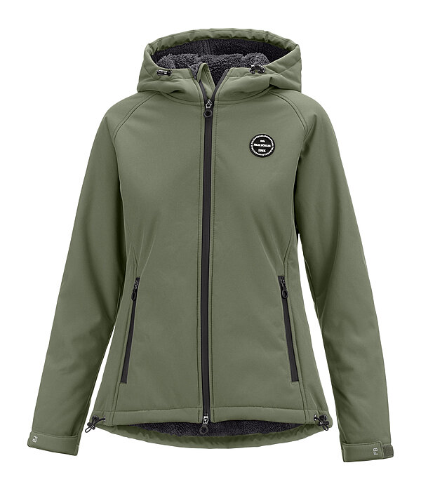 Giacca da equitazione softshell con cappuccio Lara II