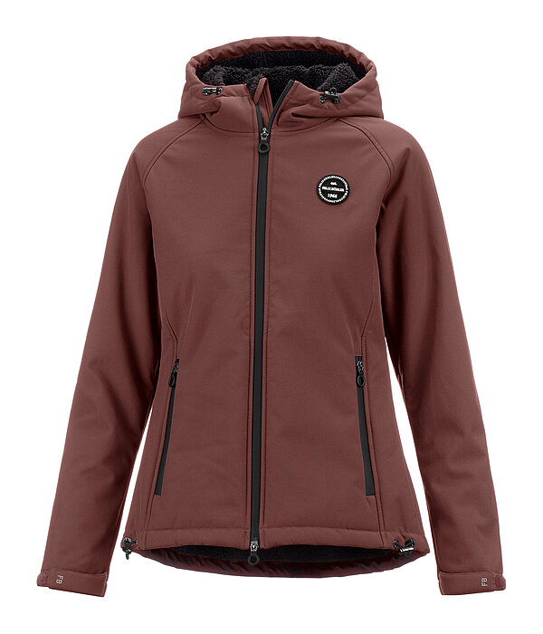Giacca da equitazione softshell con cappuccio Lara II