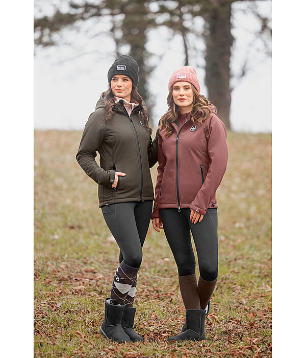 Giacca da equitazione softshell con cappuccio Lara II