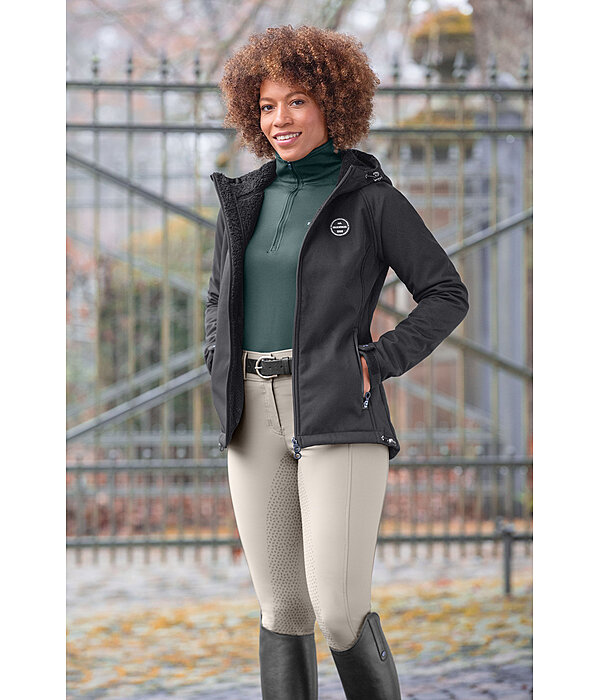 Giacca da equitazione softshell con cappuccio Lara II