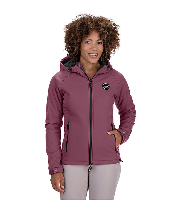 Giacca da equitazione softshell con cappuccio Lara II