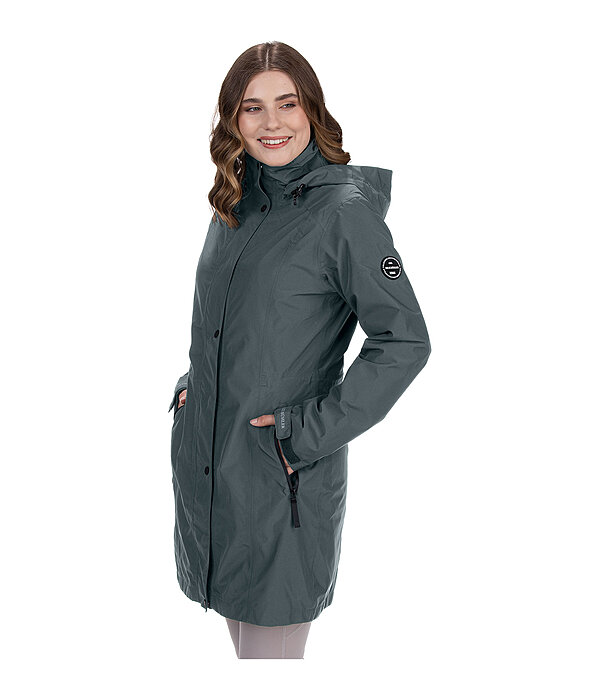 Cappotto da equitazione funzionale 3 in 1 con cappuccio Phoebe