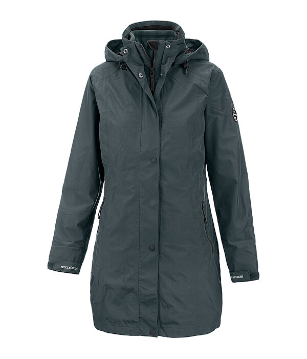 Cappotto da equitazione funzionale 3 in 1 con cappuccio Phoebe