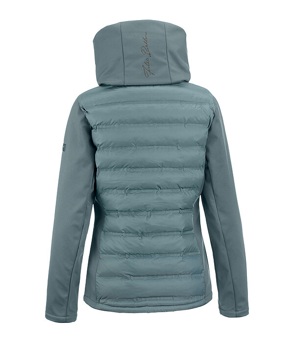 Giacca da equitazione combinata softshell con cappuccio Celina