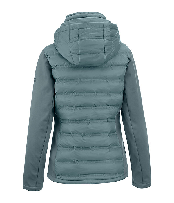 Giacca da equitazione combinata softshell con cappuccio Celina