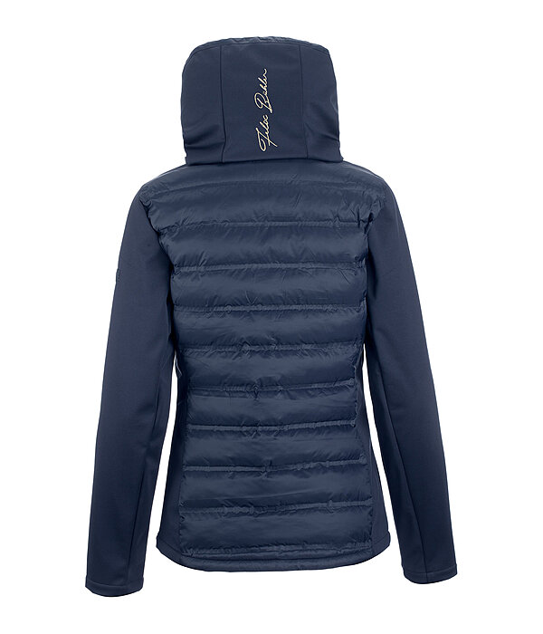 Giacca da equitazione combinata softshell con cappuccio Celina