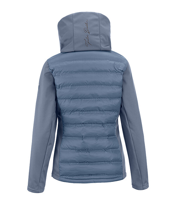 Giacca da equitazione combinata softshell con cappuccio Celina