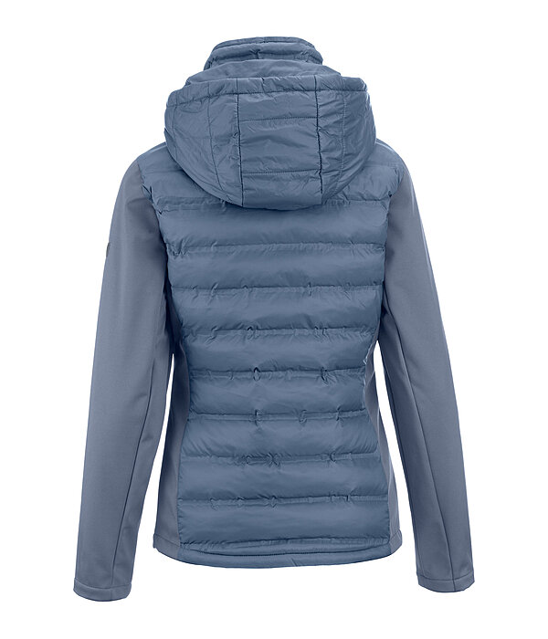 Giacca da equitazione combinata softshell con cappuccio Celina
