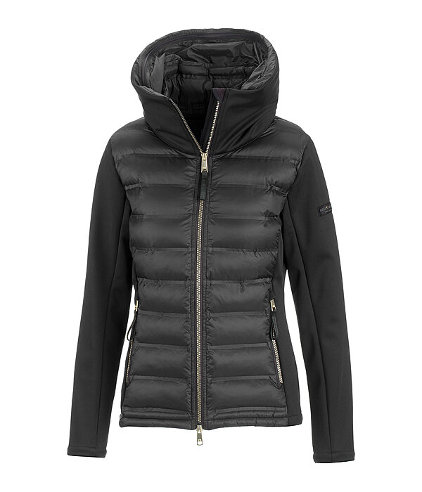 Giacca da equitazione combinata softshell con cappuccio Celina
