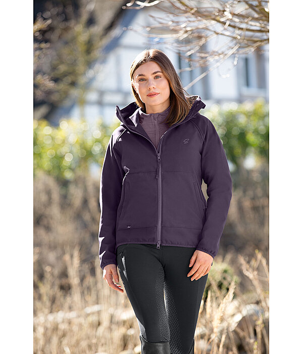 Giacca softshell con cappuccio Yola