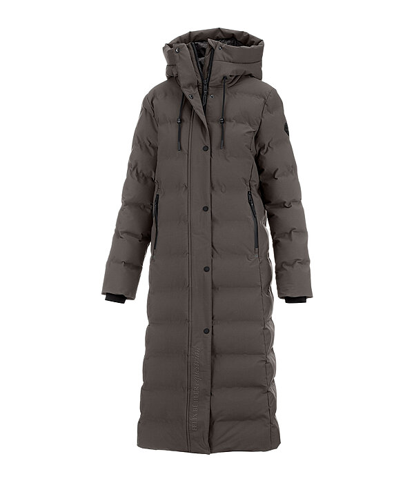 Cappotto da equitazione trapuntato con cappuccio Zoe