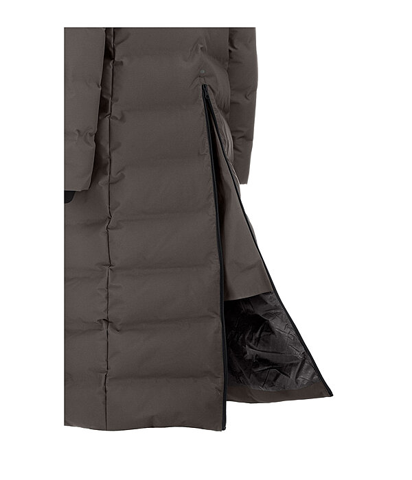 Cappotto da equitazione trapuntato con cappuccio Zoe
