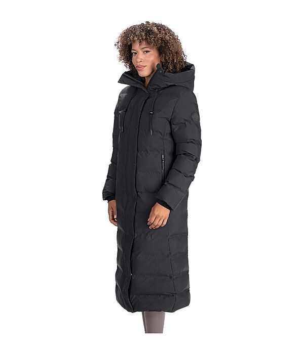 Cappotto da equitazione trapuntato con cappuccio Zoe