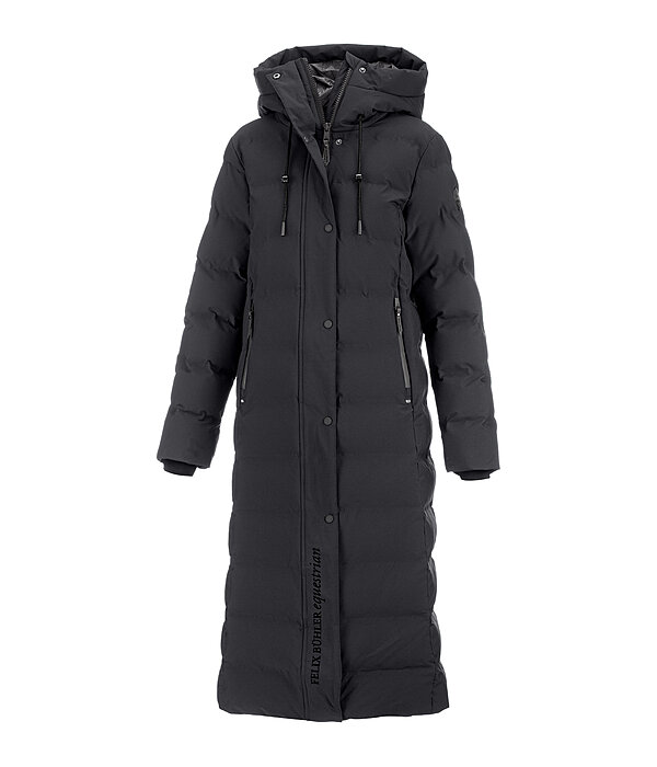 Cappotto da equitazione trapuntato con cappuccio Zoe