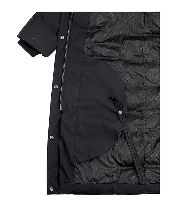 Cappotto da equitazione trapuntato con cappuccio Zoe