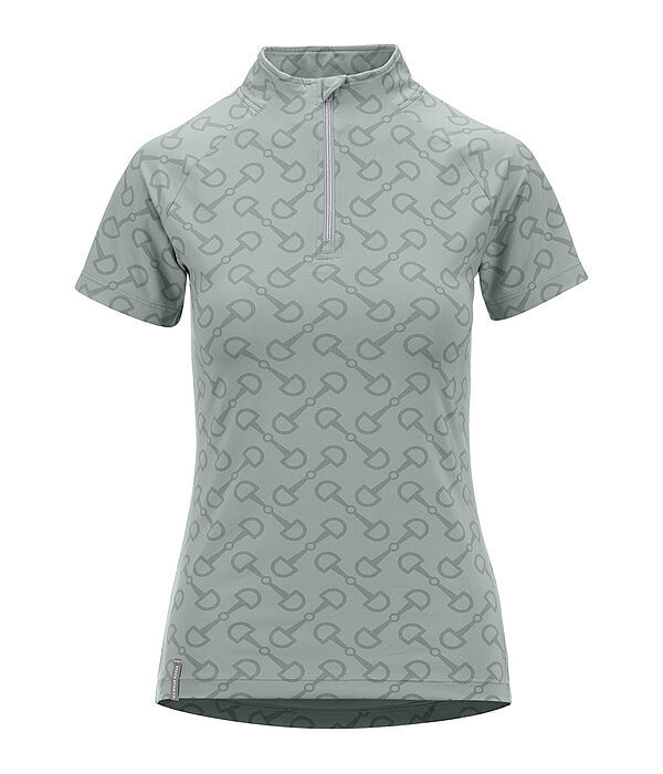 T-shirt funzionale con zip Clea