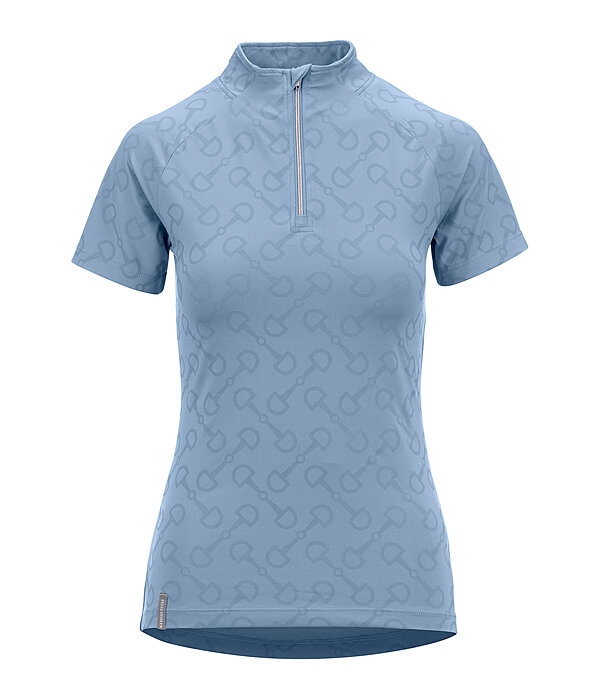 T-shirt funzionale con zip Clea