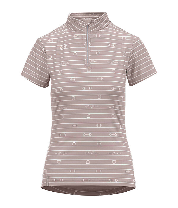 T-shirt funzionale con zip Mari