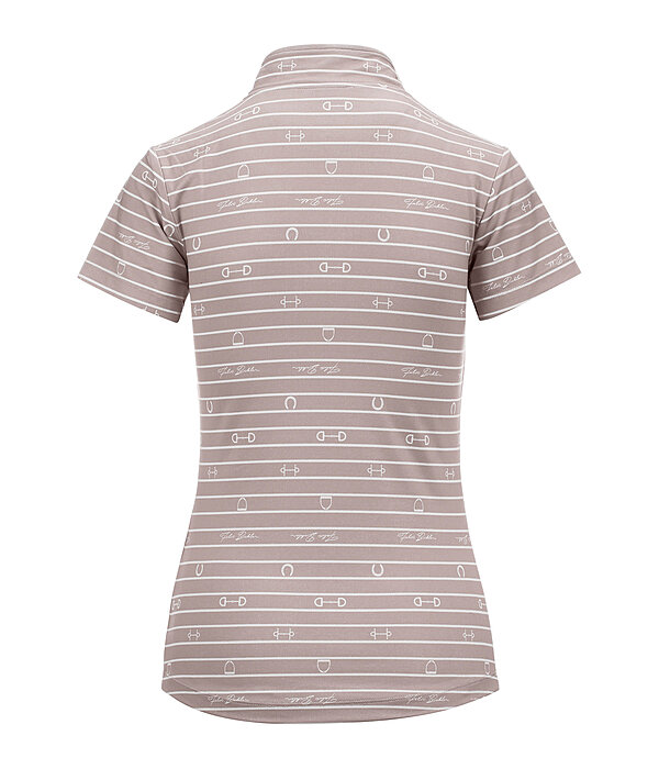 T-shirt funzionale con zip Mari