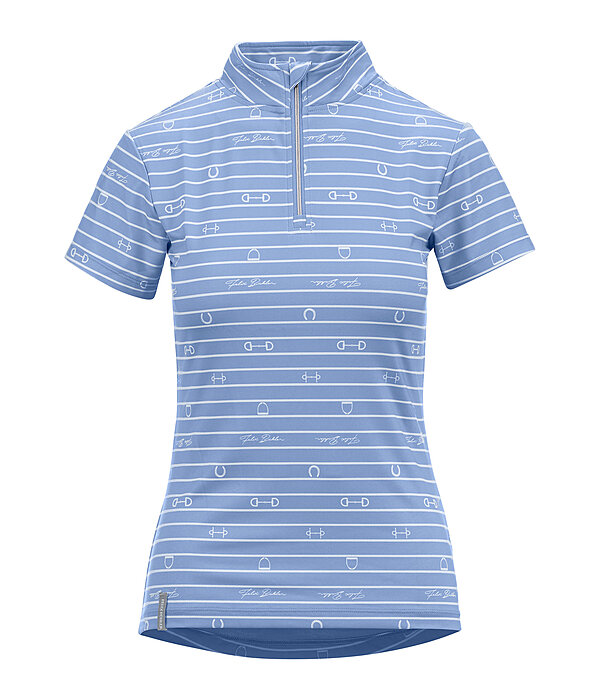 T-shirt funzionale con zip Mari